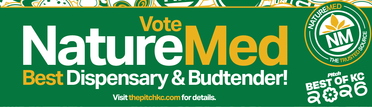 vote naturemed for best dispensary and best budtender in the pitch kc's best of kc 2026